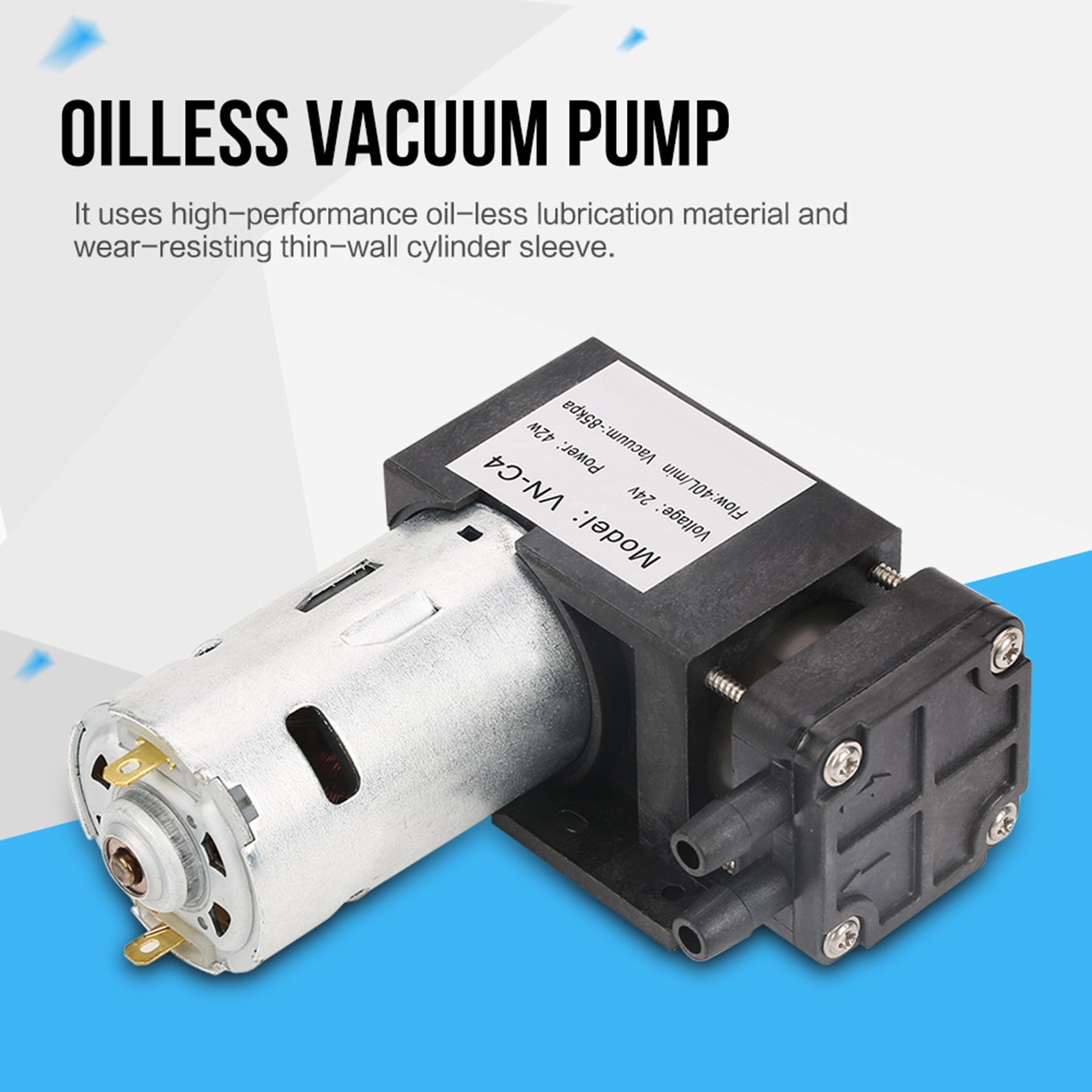 Vacuum Chamber Small - DC24V Mini Small Oilless Vacuum Pump
