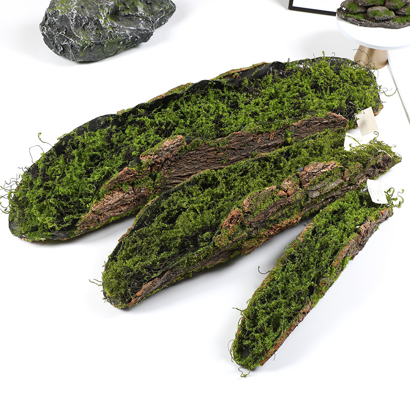 Terrarium Moss Art - Creative Bark Moss Moss Artificial Plant