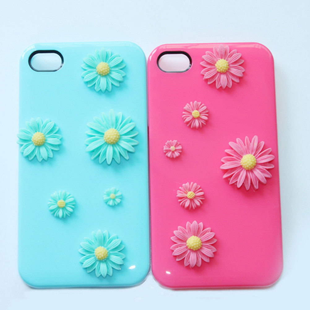 Resin Crafts Diy - 50Pcs 9Mm Small Daisy Resin Flatback