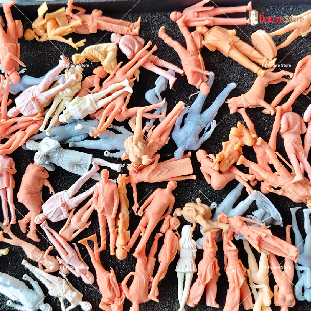 Resin Craft Kit - DIY Blind Box 5/10 Pcs/Set Unpainted