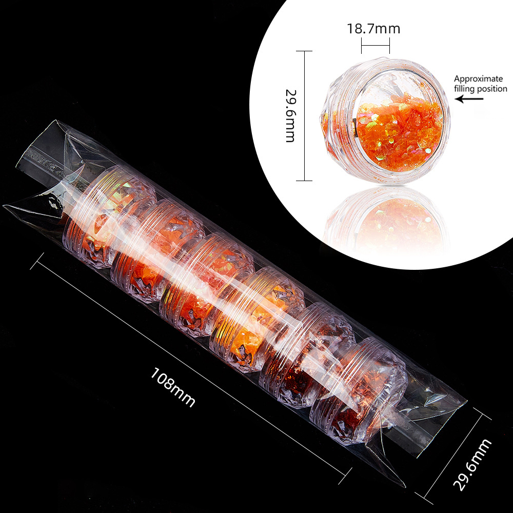6Colors/Set Resin Sparkling Se - Resin Glitter Pack reseña y precio