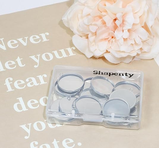 20 Pieces Stainless Steel Roun - Resin Crafts reseña y precio