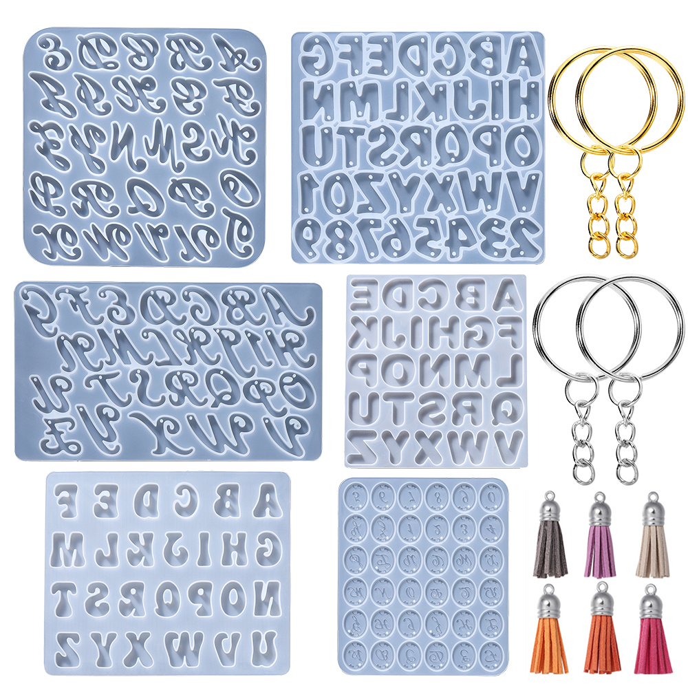 Alphabet Epoxy Resin Silicone  - Epoxy Uv Resin Kit reseña y precio