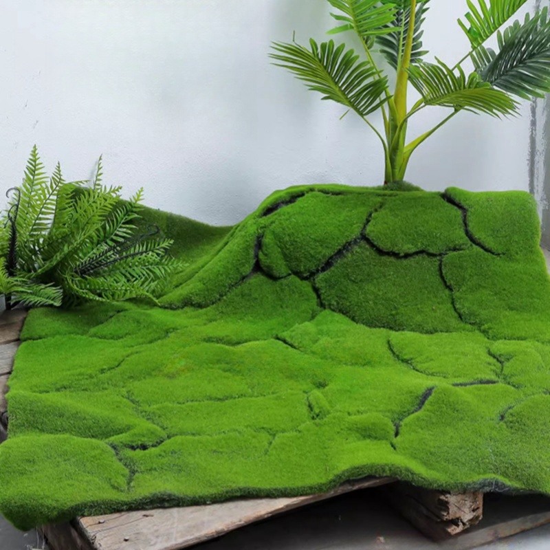 Artificial Turf Moss Simulatio - Terrarium Moss Art reseña y precio