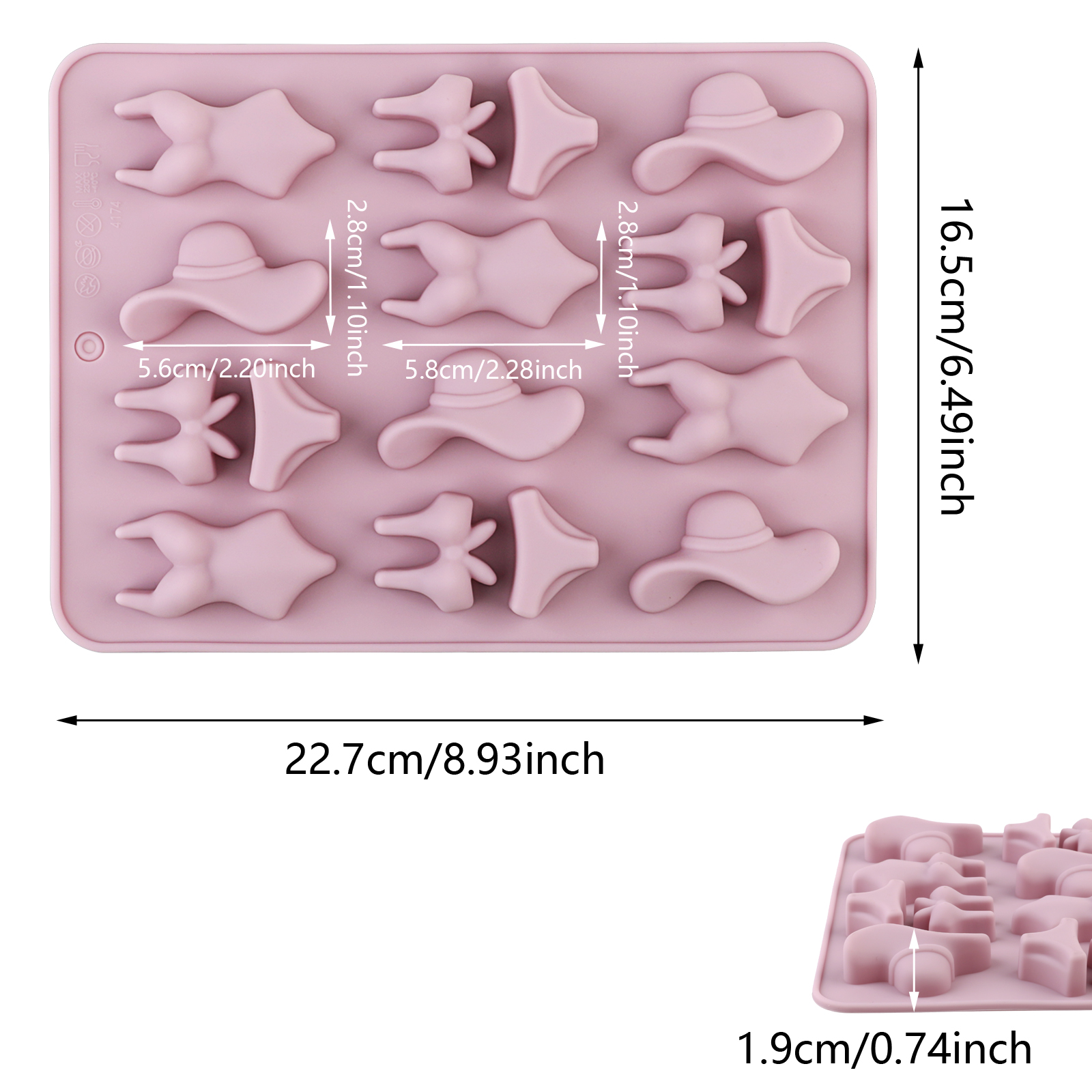 A Summer-Themed Beach Bikini M - Resin Craft Material reseña y precio