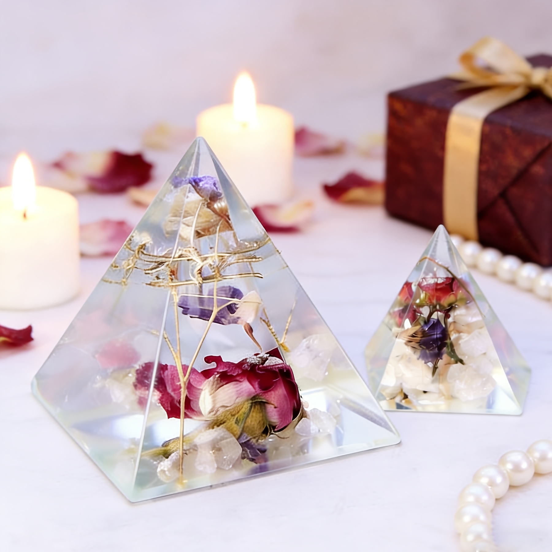 5pc- Pyramid resin molds of va - Resin Jewelry Kit reseña y precio