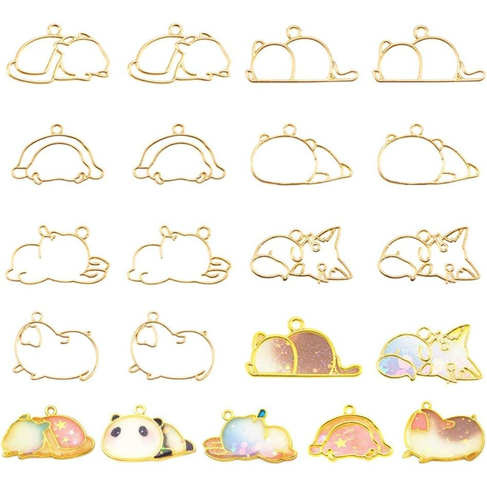 14pcs Hibernator Theme Open Be - Resin Jewelry Kit reseña y precio