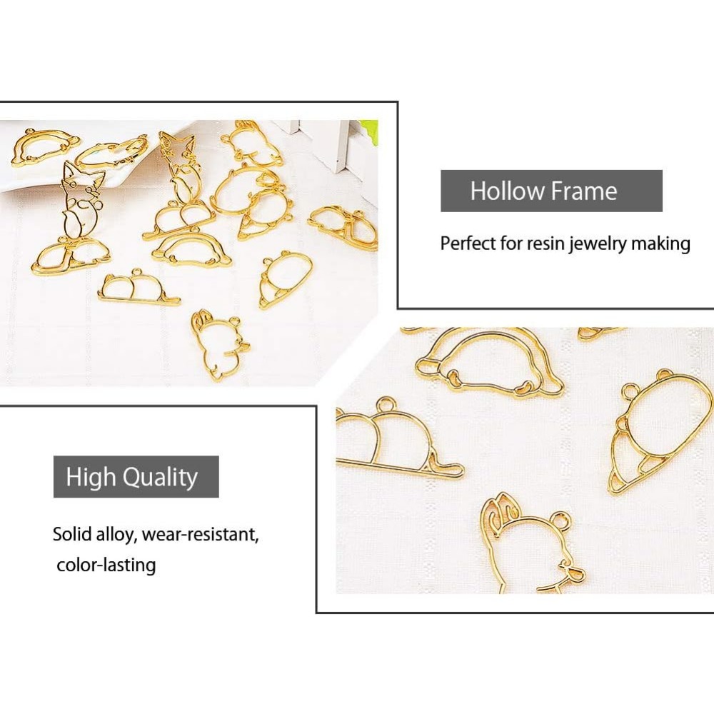 14pcs Hibernator Theme Open Be - Resin Jewelry Kit reseña y precio