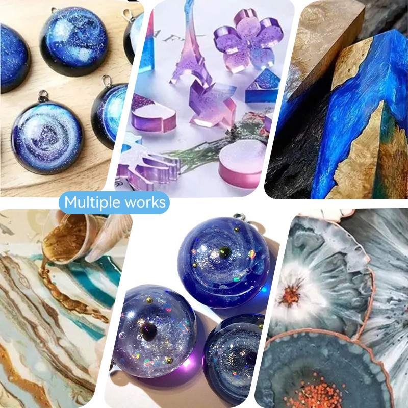 Starry Sky Epoxy Resin Pigment - Resin Pigment Set reseña y precio