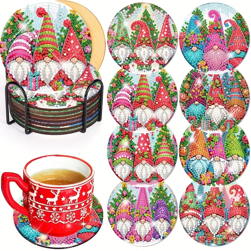 8 pieces/set Christmas collect - Resin Craft Kit reseña y precio