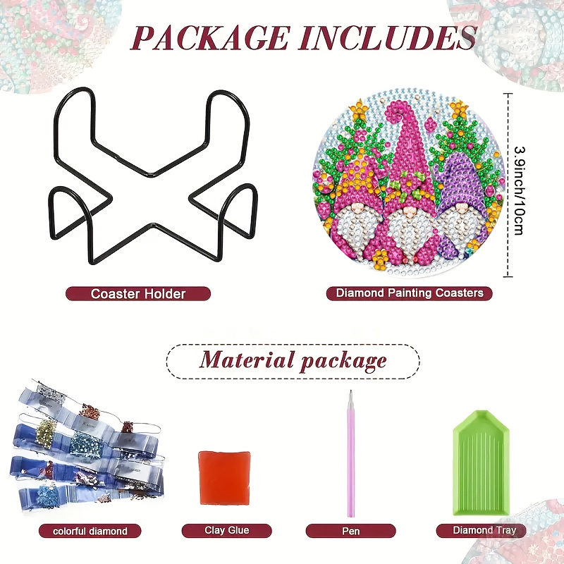 8 pieces/set Christmas collect - Resin Craft Kit reseña y precio
