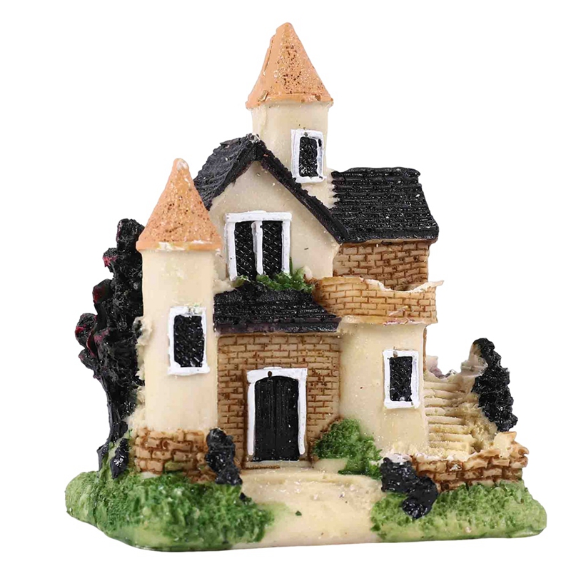 Cute Mini Resin House Miniatur - Resin Crafts reseña y precio