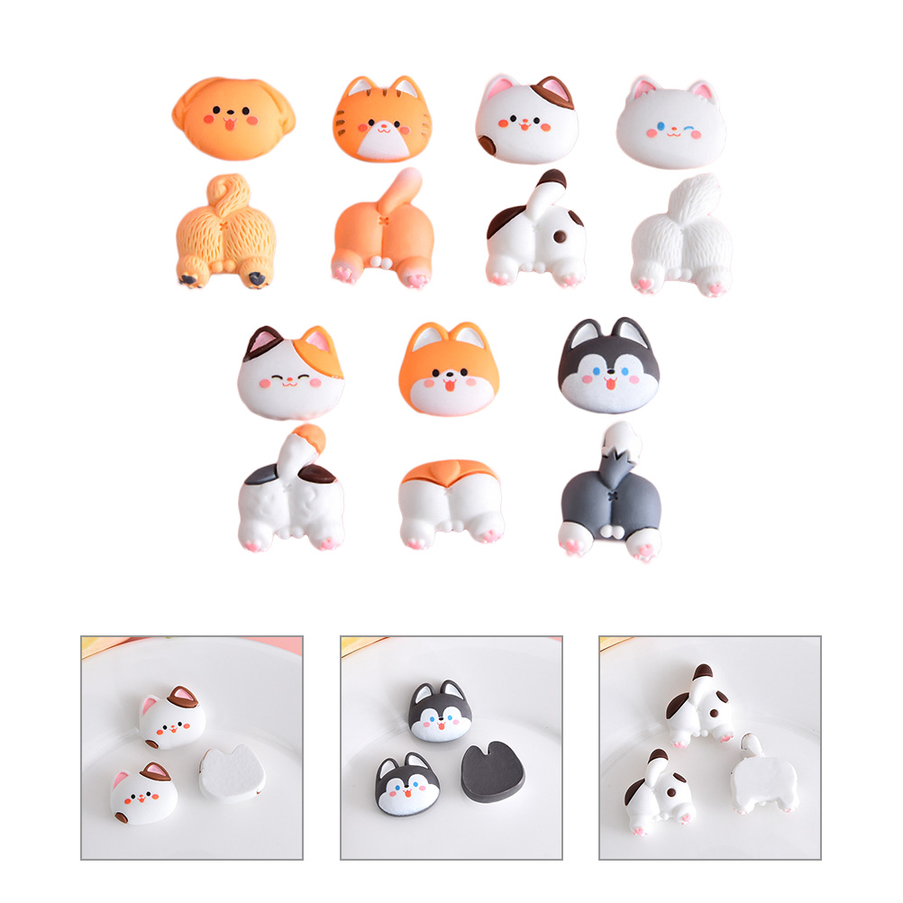 14Pcs DIY Resin Cartoon Charms - Resin Crafts Diy reseña y precio