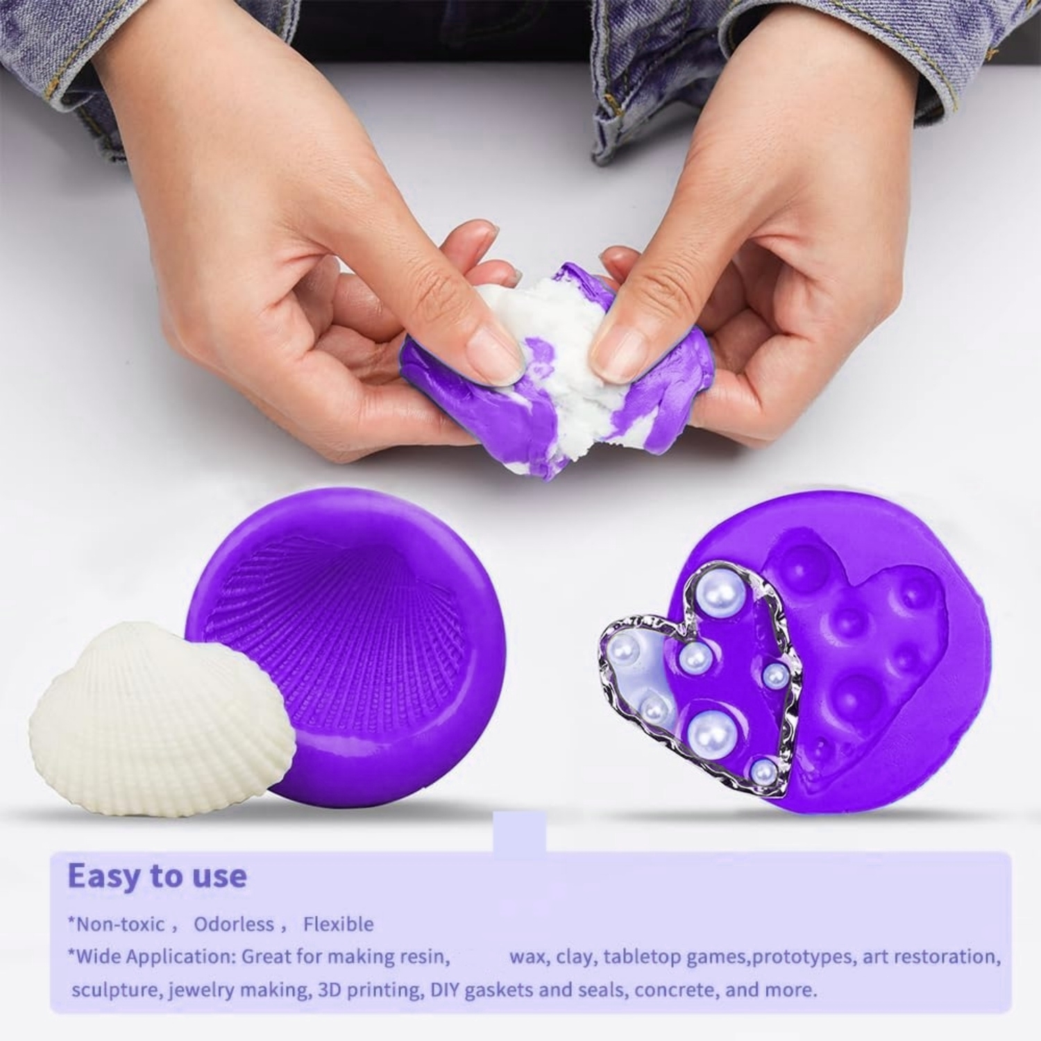 Silicone Putty - Flexible Sili - Resin Craft Kit reseña y precio
