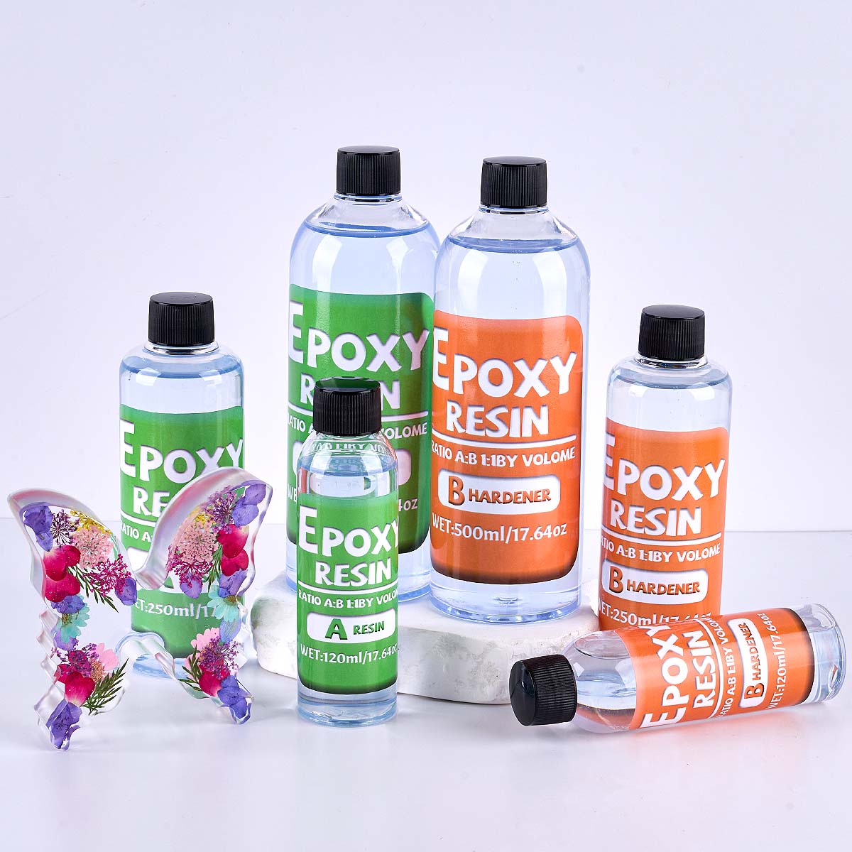 1:1 Ratio Epoxy Resin Kit Anti - Resin Jewelry Kit reseña y precio