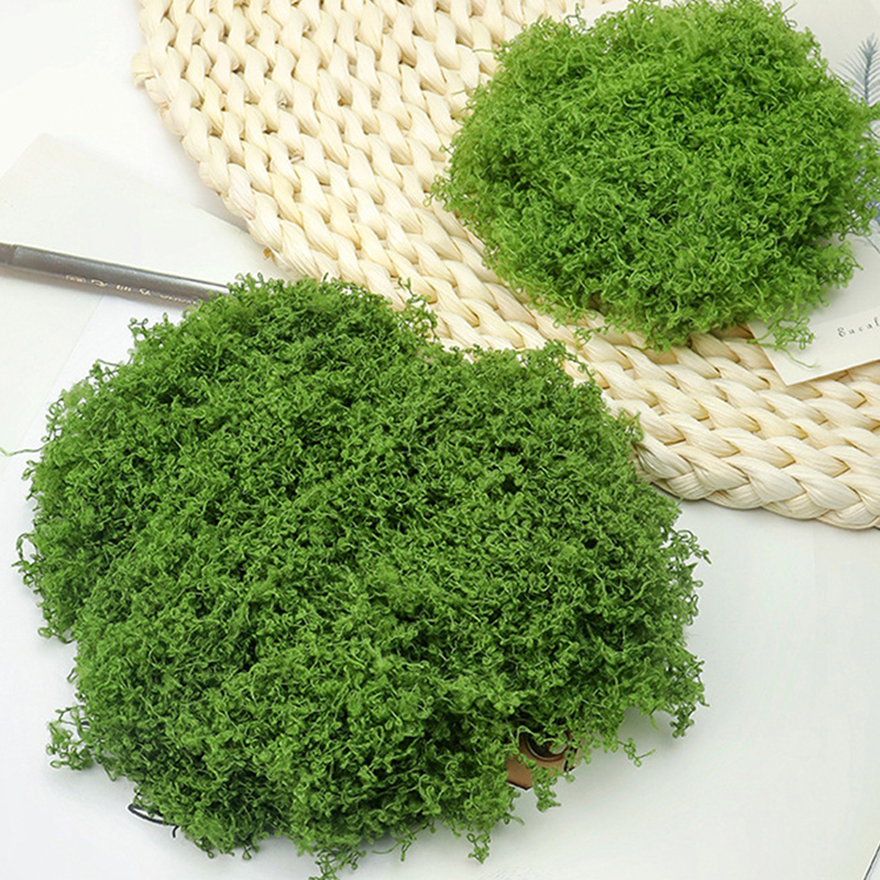 about 20g Artificial Green Pla - Terrarium Moss Art reseña y precio