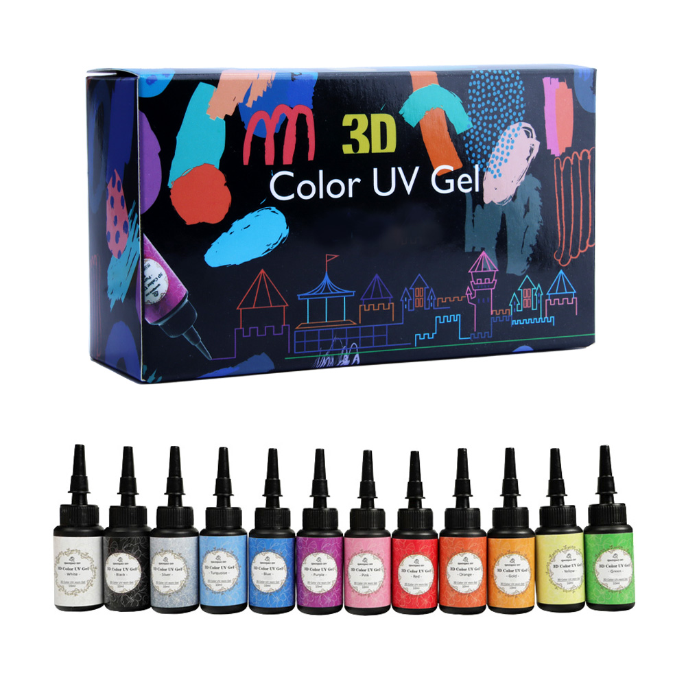 12 Colors UV Epoxy Resin, 3D C - Epoxy Uv Resin Kit reseña y precio
