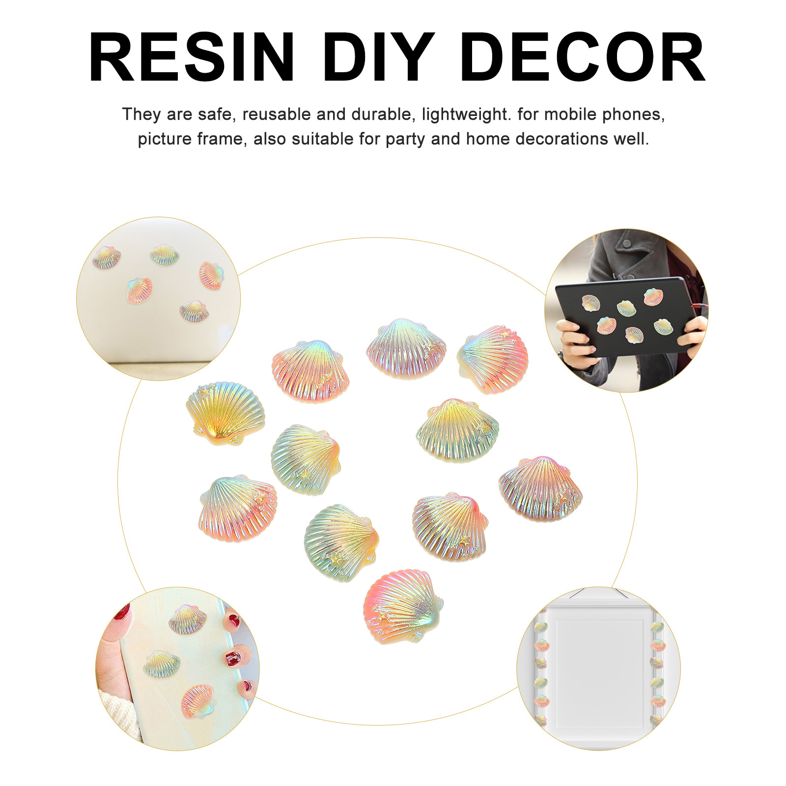 20Pcs Safe Odorless DIY Phone  - Resin Crafts Diy reseña y precio