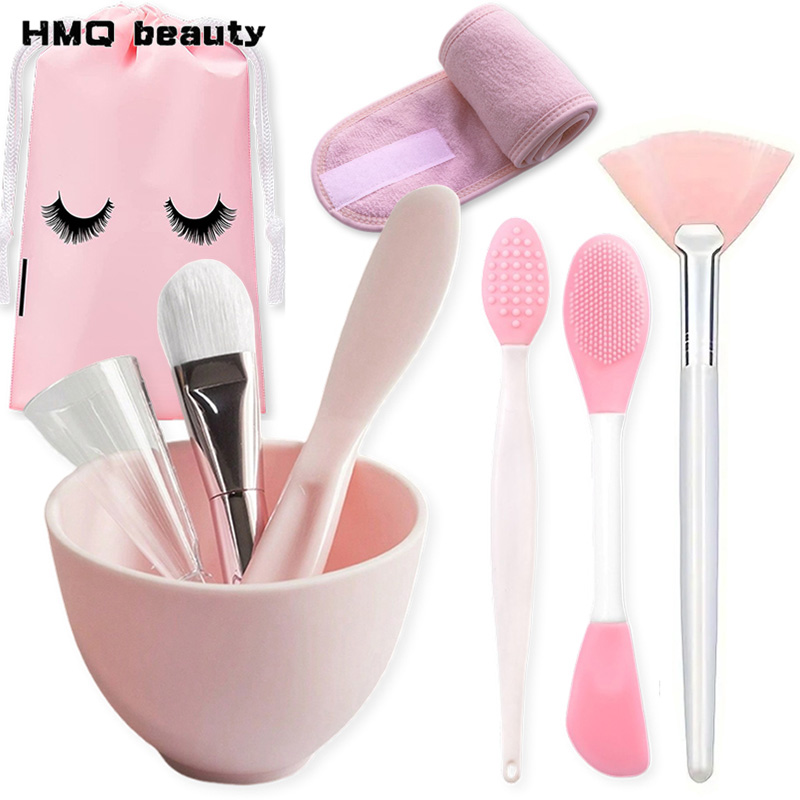 9pcs/set Silicone Face Mask Mi - Mixing Cup Silicone reseña y precio