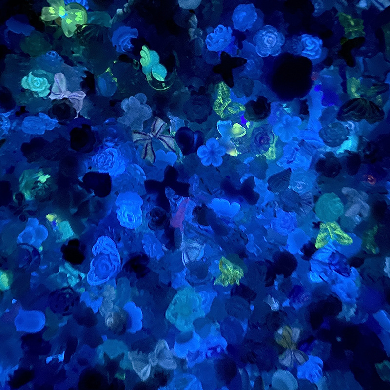 50pcs/pack Luminous Light Resi - Resin Glitter Pack reseña y precio