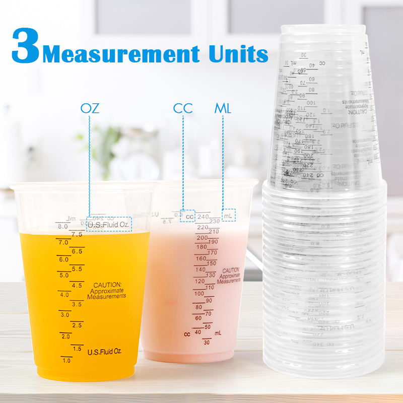 FAIS DU 8oz Disposable Measuri - Mixing Cup Silicone reseña y precio