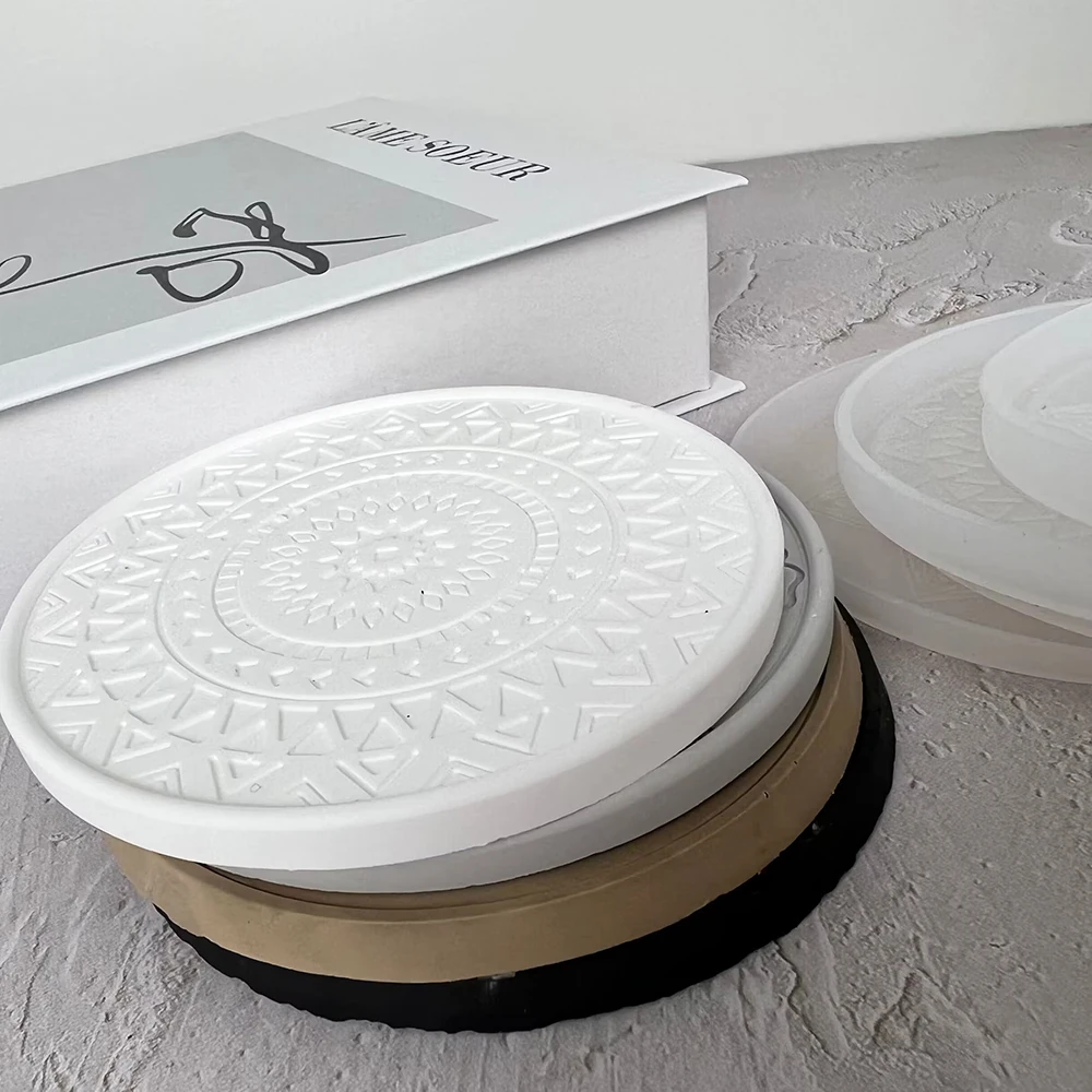 Mandala Round Coaster Resin Si - Coaster Mold Round reseña y precio