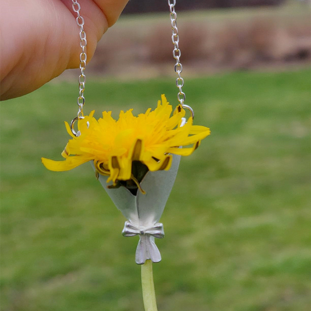 Artful Flower Vase Necklace We - Dried Flower Bulk reseña y precio