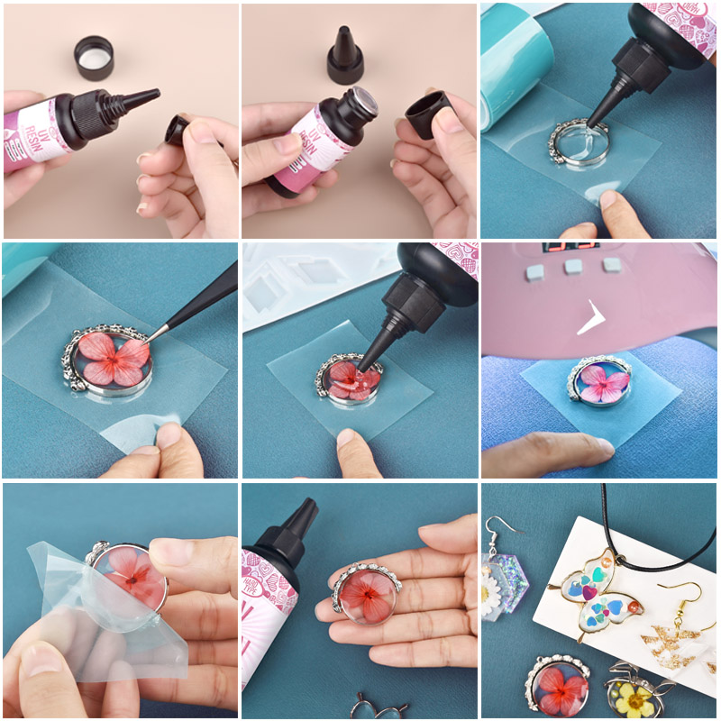 UV Resin Glue Transparent Epox - Epoxy Uv Resin Kit reseña y precio