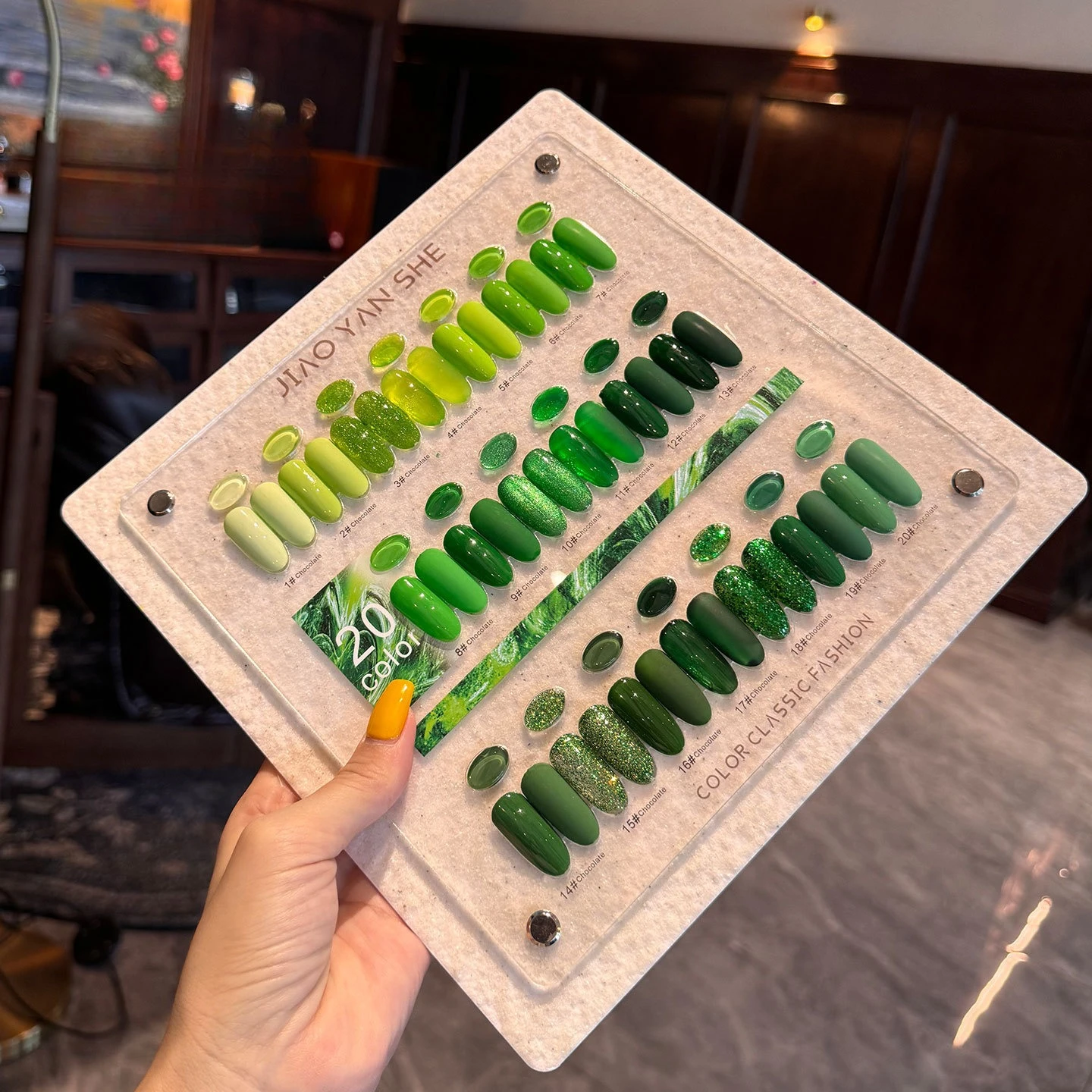 20Pcs/Set Purple Green Blue Co - Resin Glitter Pack reseña y precio