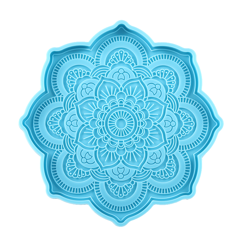 Mandala Coaster Silicone Mold  - Coaster Mold Round reseña y precio