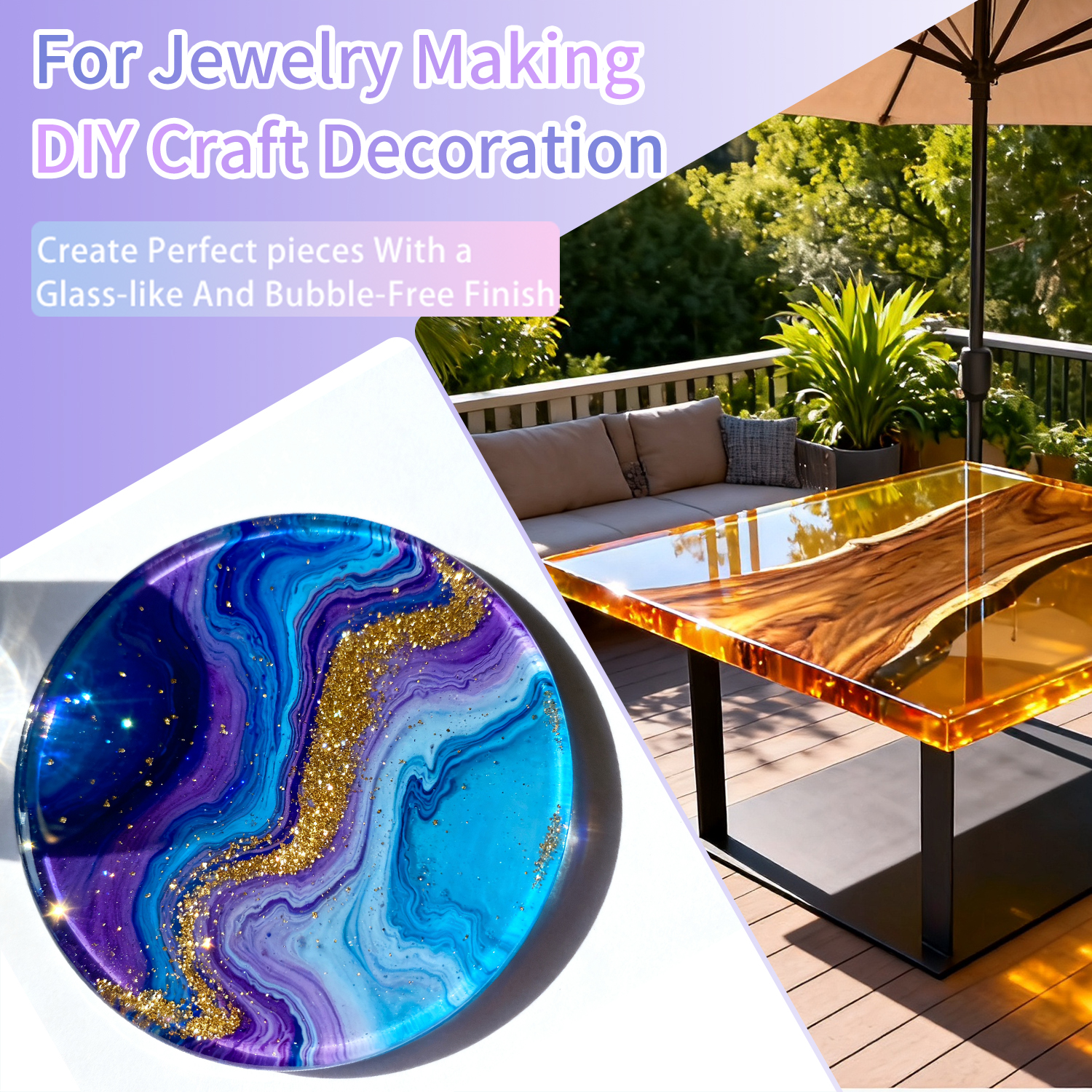 200g UV Resin Crystal Clear Ha - Epoxy Uv Resin Kit reseña y precio