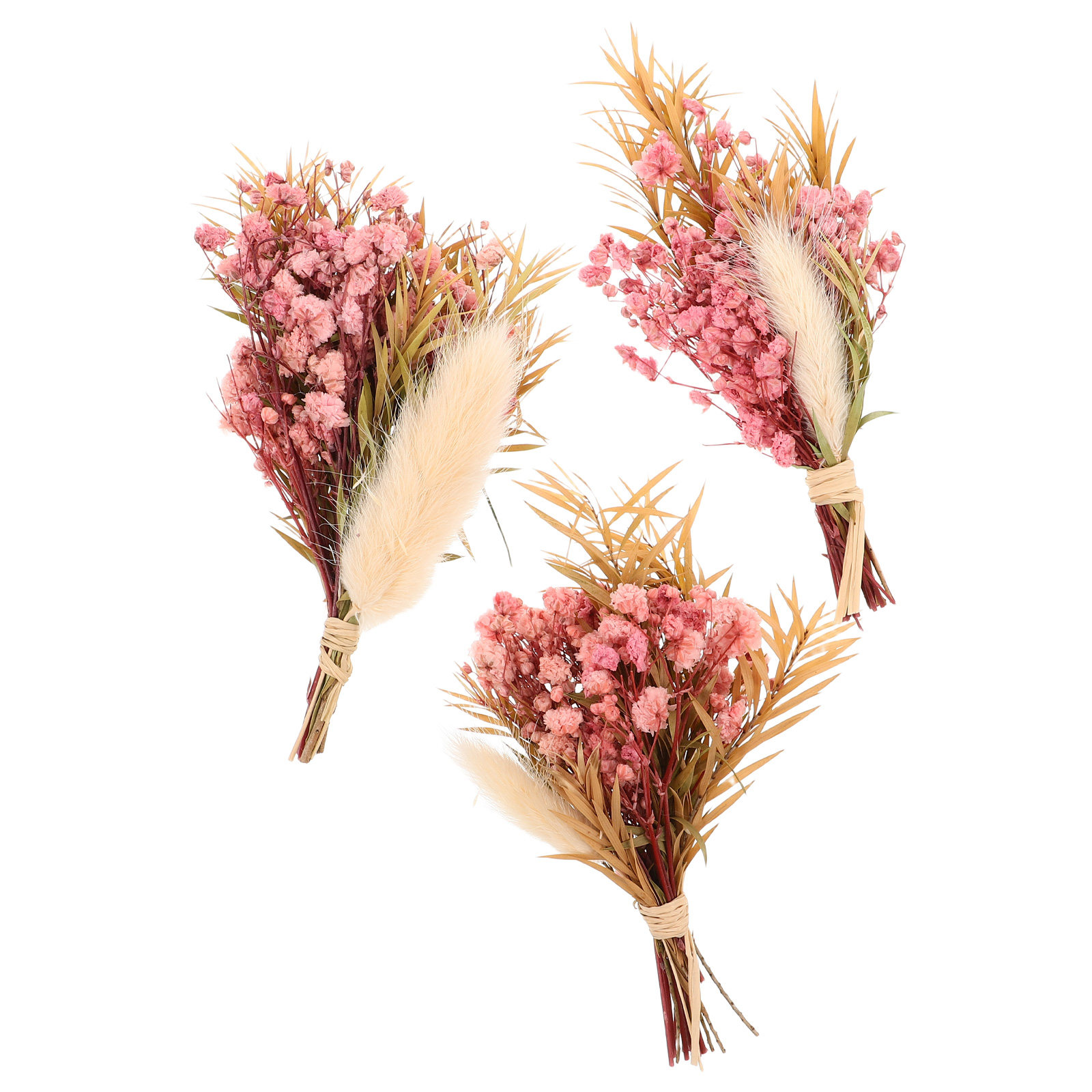 3Pcs Mini Dried Floral Bouquet - Dried Flower Bulk reseña y precio