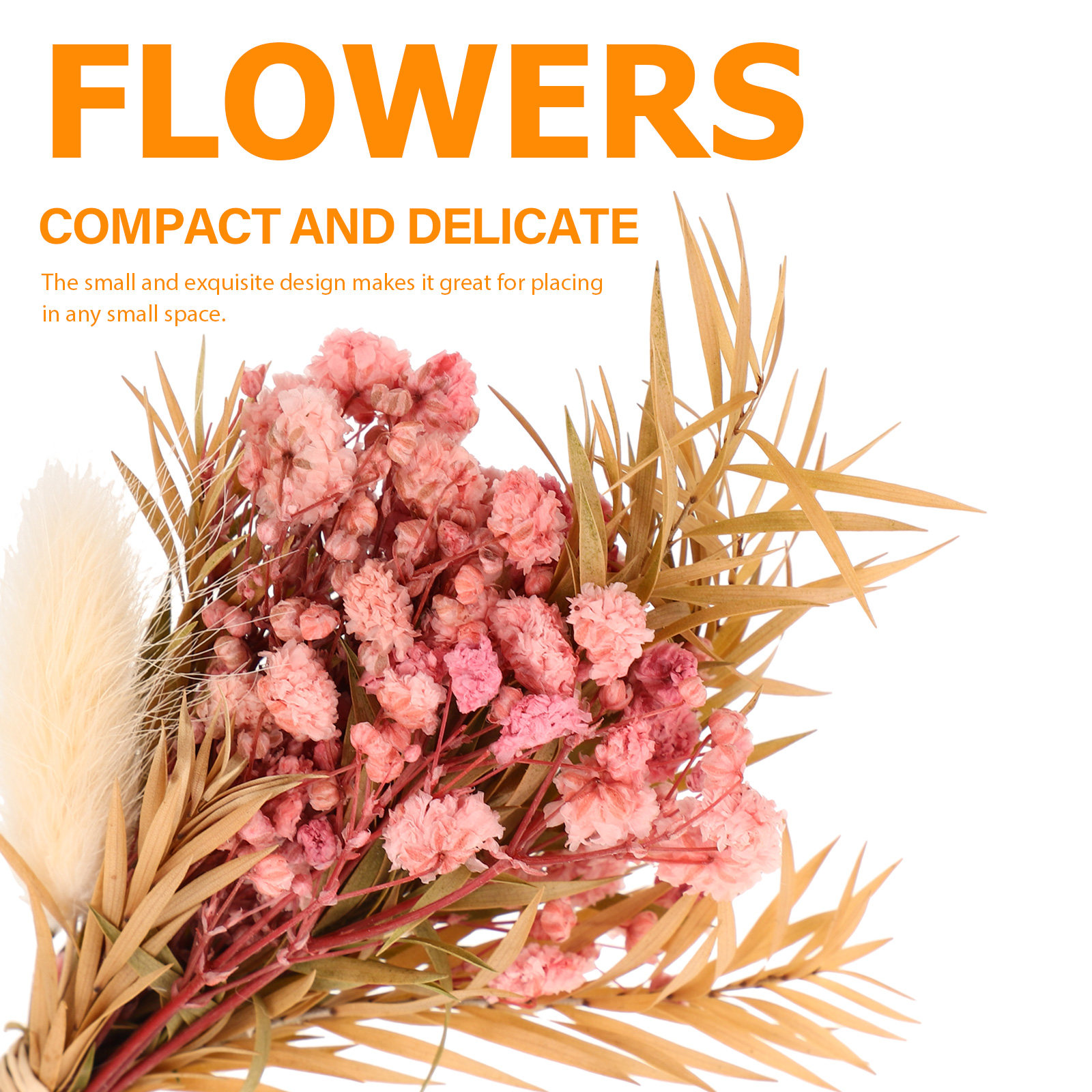 3Pcs Mini Dried Floral Bouquet - Dried Flower Bulk reseña y precio