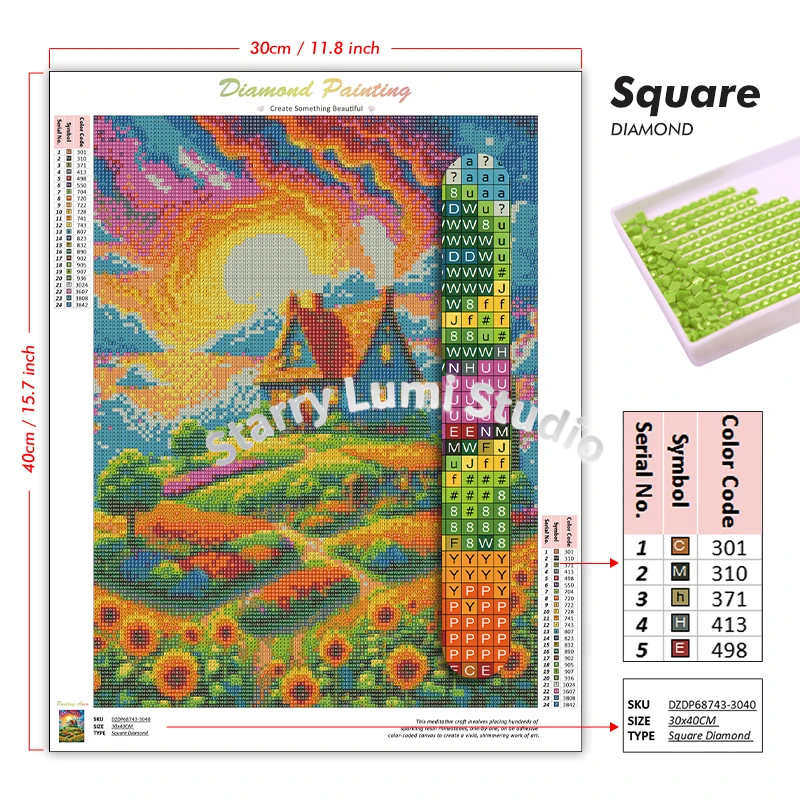 Hatsune Miku Diamond painting  - Resin Craft Kit reseña y precio
