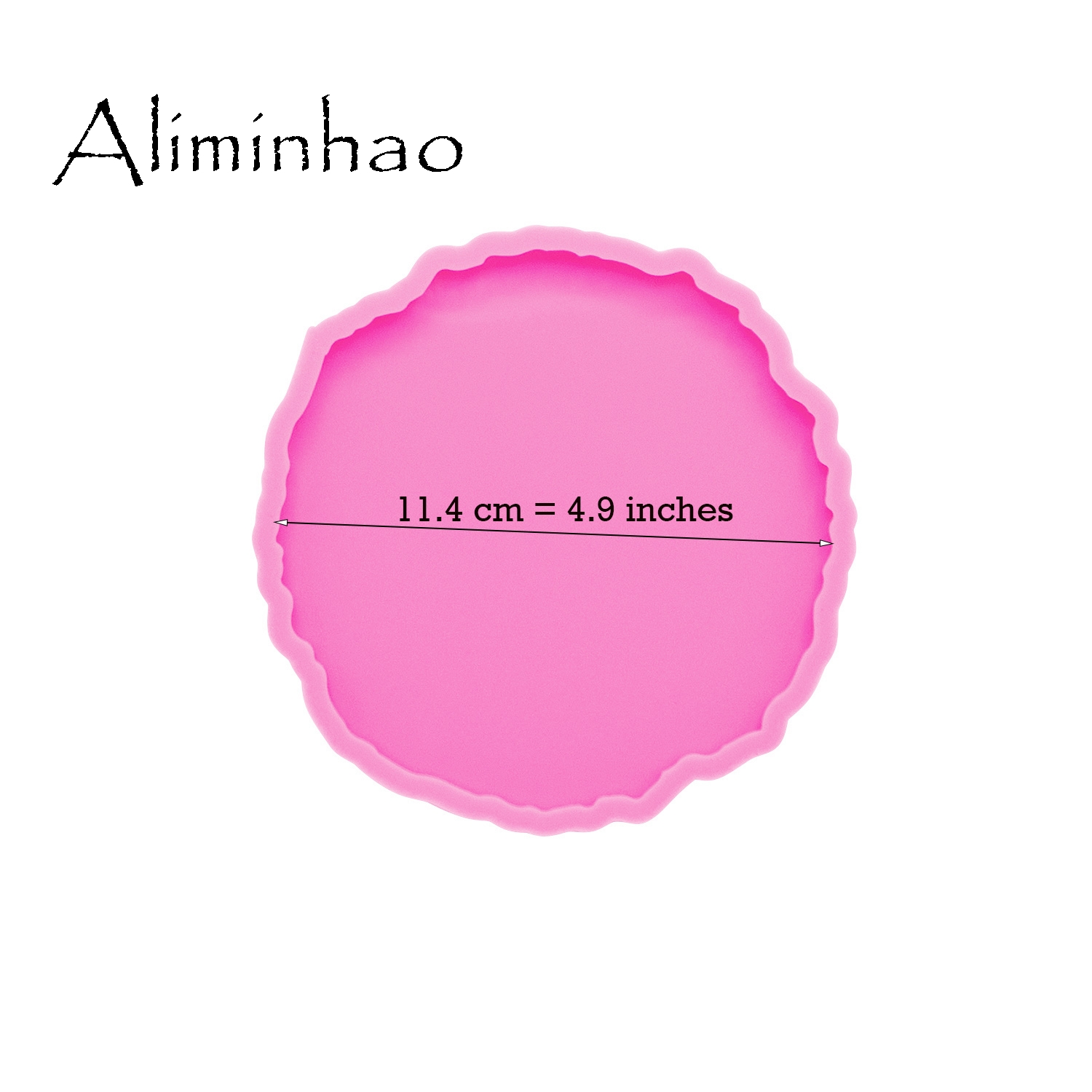 DY0278 Shiny High quality roun - Geode Mold Silicone reseña y precio