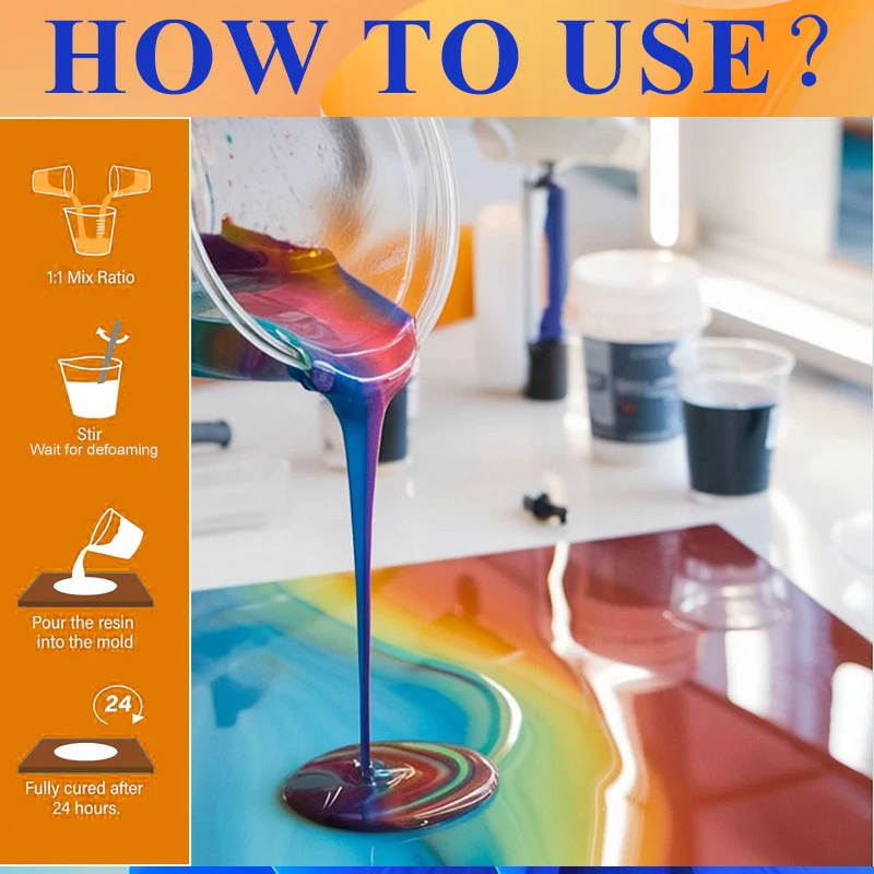 Easy Mixing Epoxy Resin Kit Cr - Epoxy Uv Resin Kit reseña y precio