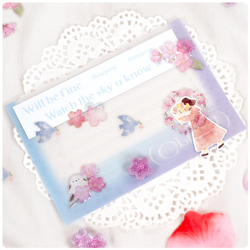 Japanese Style Sakura Crystal  - Resin Crafts Diy reseña y precio