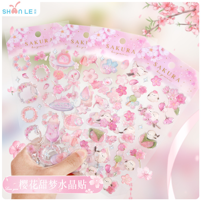 Japanese Style Sakura Crystal  - Resin Crafts Diy reseña y precio