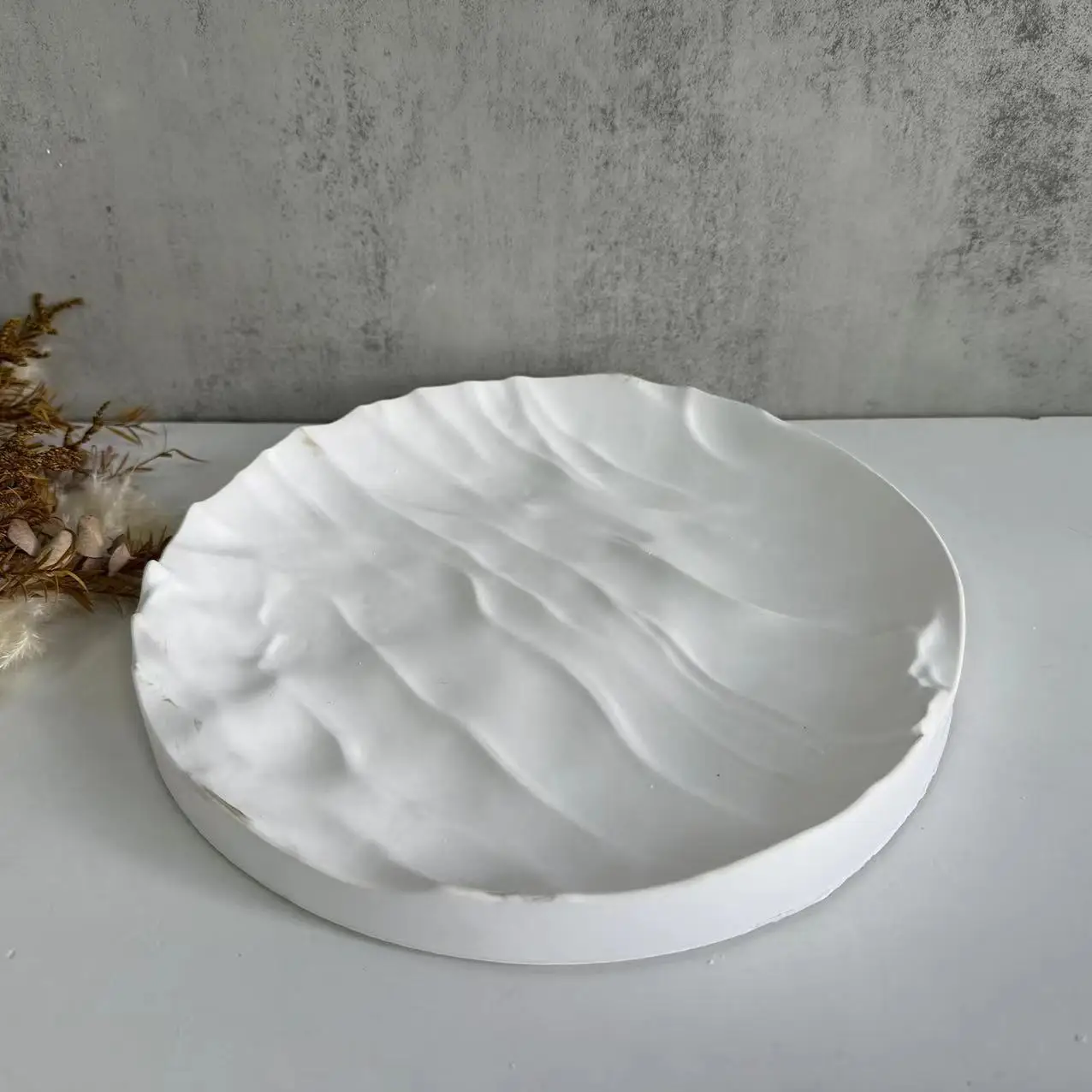 Irregular Ocean Waves Large Ro - Coaster Mold Round reseña y precio