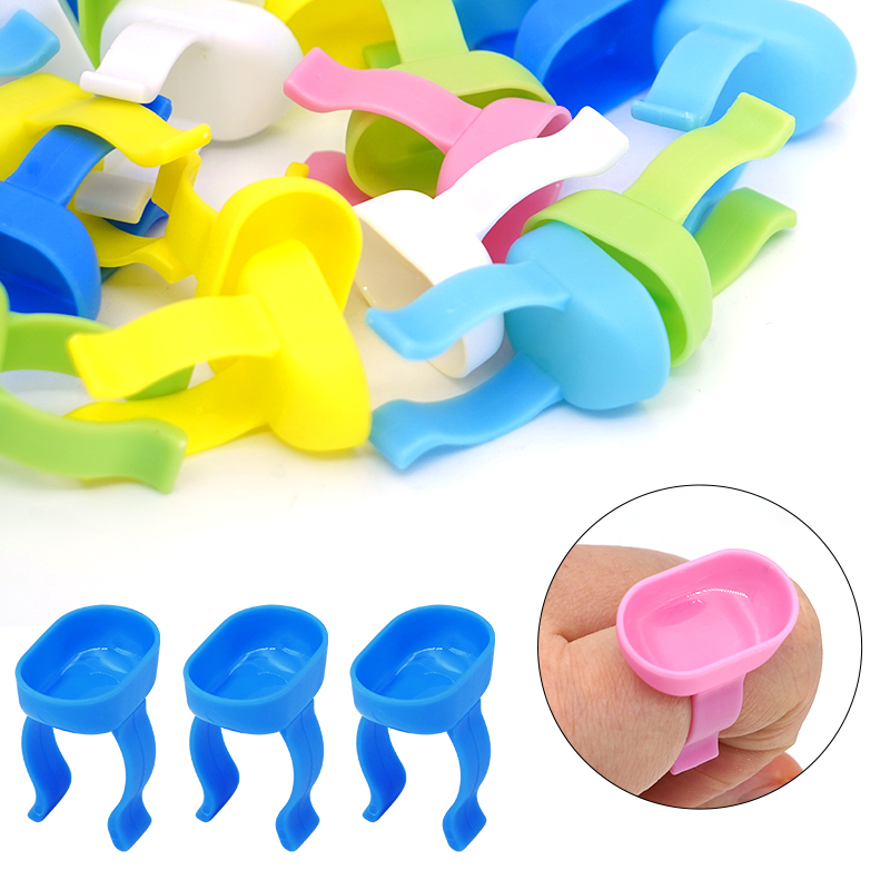 20pcs Dental Mixing Finger Rin - Mixing Cup Silicone reseña y precio