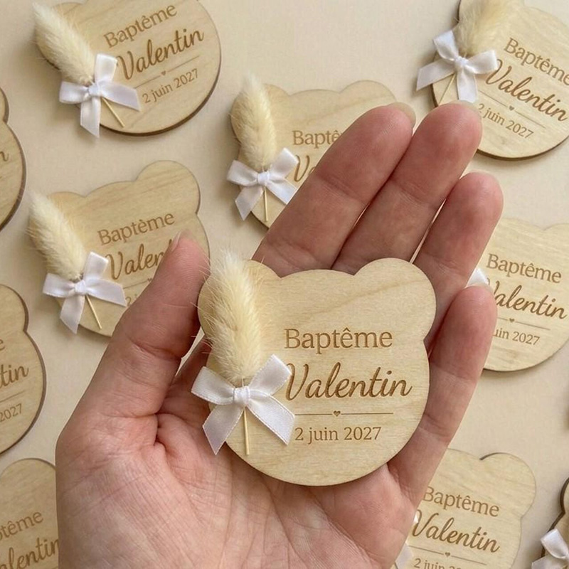 Customizable Wooden Magnets Gi - Dried Flower Bulk reseña y precio