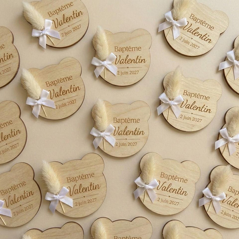 Customizable Wooden Magnets Gi - Dried Flower Bulk reseña y precio