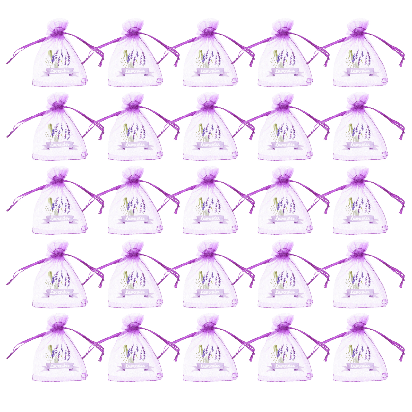 20 Pcs Empty Lavender Sachets  - Dried Flower Bulk reseña y precio