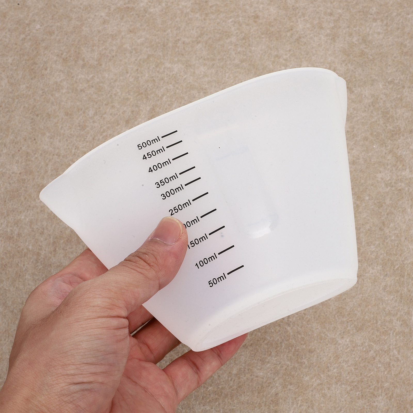 Graduated Measuring Cup Liquid - Mixing Cup Silicone reseña y precio