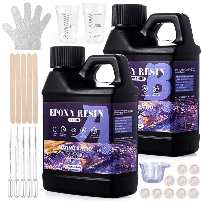 Easy Mix 1:1 Epoxy Resin Kit C - Epoxy Uv Resin Kit reseña y precio