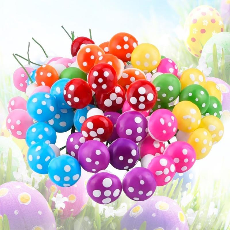 10-80PCS Mini Color Mushroom D - Terrarium Moss Art reseña y precio