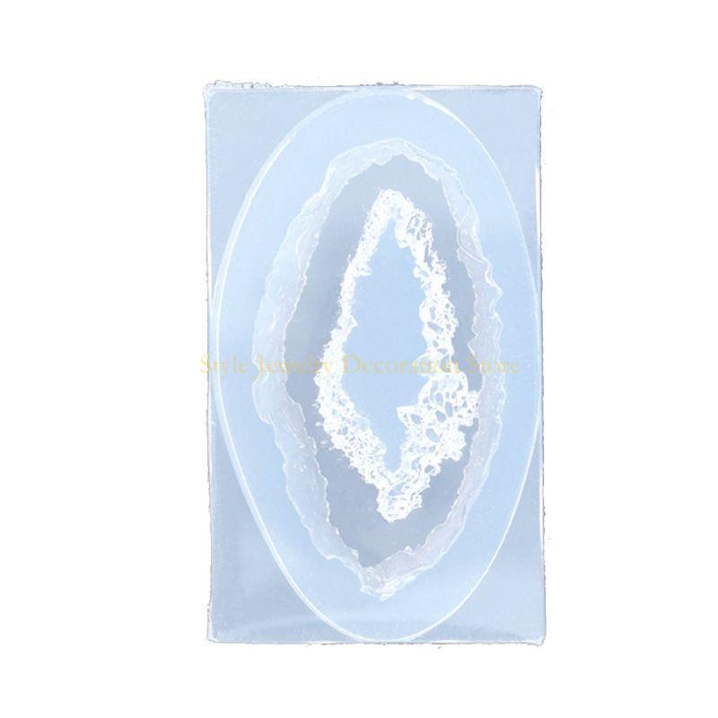 DIY Crystal Rock Cluster Geode - Geode Mold Silicone reseña y precio