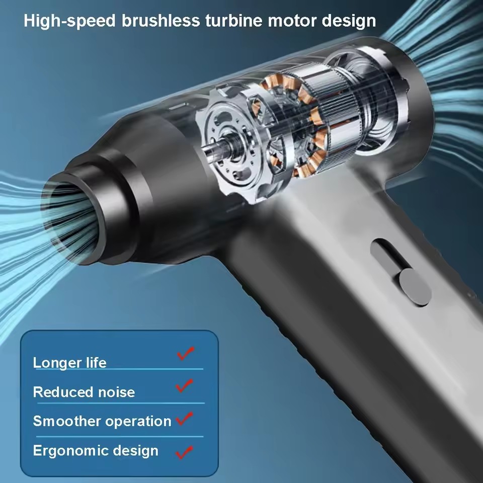 Mini Electric Air Duster & Vac - Vacuum Chamber Small reseña y precio