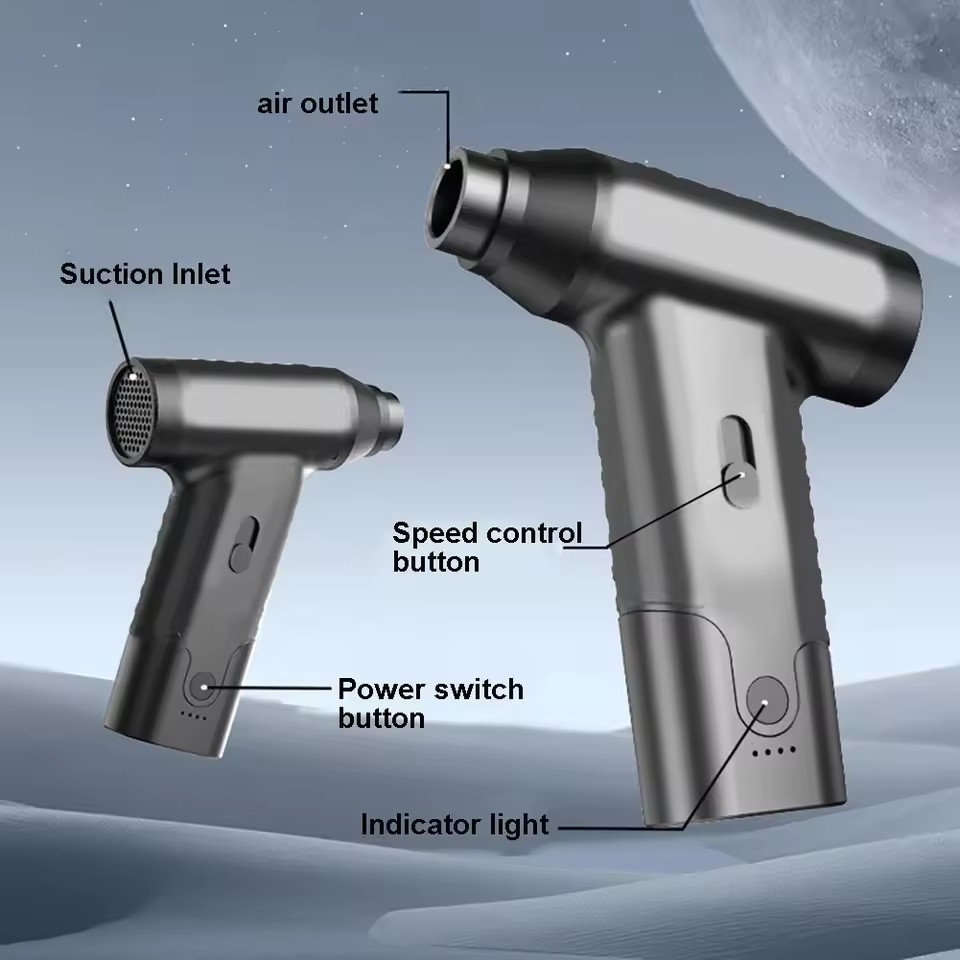 Mini Electric Air Duster & Vac - Vacuum Chamber Small reseña y precio