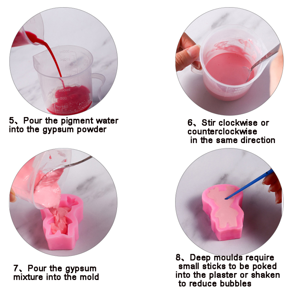 10ml Gypsum Cement Coloring Pl - Resin Pigment Set reseña y precio